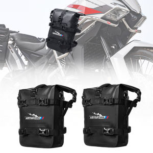 For BMW R1200GS R1250GS F850GS F700GS F900R ADV Motorcycle Bumpers Bag Waterproof 8L Side Frame Crash Bar Bag Tools Storage Bags