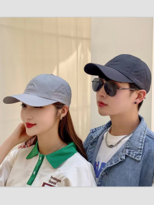 หมวกเบสบอลกันแดดสีชมพูสำหรับฤดูร้อน หมวกวิ่งระบายอากาศได้ดี หมวกเดินทาง หมวกเบสบอลแห้งเร็ว สำหรับผู้ชายและผู้หญิง