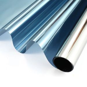 Free Installation Tools Blue Silver Korea Roll Cut Size Untuk 25ft/50ft/100ft Tinted Rumah/Window Tinted/Siap Potong Tinted