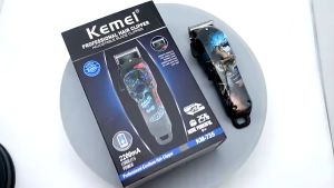100% original Kemei  High Quality Hair Clipper KM-735 Rechargeable Cordless Hair Clipper Professional Hair Trimmer for Mens USB Rechargeable Cordless Low Noise Hair Cut Machine