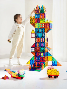 HUANGER | Brain-Boosting Magnetic Tile Puzzle Toy