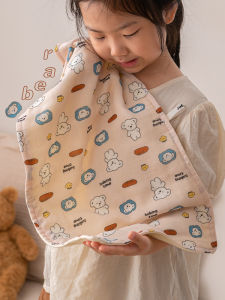 Bộ Khăn Mặt Vải Cotton Nguyên Chất 6 Lớp Cho Trẻ Em Bộ Khăn Mặt Thấm Hút Khăn Lau Mặt Bằng Cotton Nguyên Chất an Toàn Cấp a Khăn Vuông