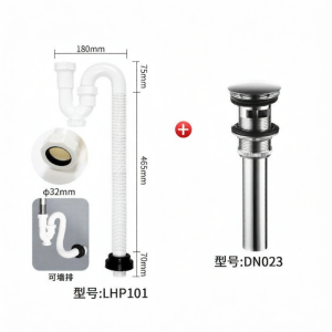 TOTO | Odor Preventing Sink Drain Pipe