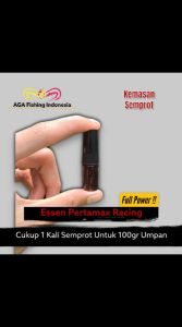 Essen Semprot PERTAMAX RACING Campuran Umpan Pancing ikan 2ml