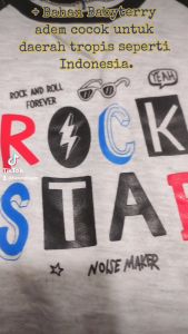 JoyKids Sweater Anak Laki-laki Rock Star / Sweater Anak Cowok Rock Star (Umur 4 - 6 Tahun)