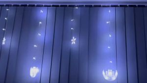 2024(Raya Light)3.5MTR Crystal LED Chasing Decoration Lights Hari Raya 5 model Aidilfitri Lampu Raya Kelip Raya