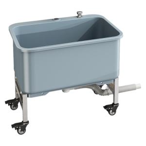 SHENFAN | Stainless Steel Elevated Mop Basin with Drain Small