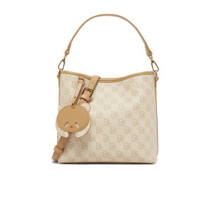 BASTO Stylish Bucket Bag Womens Crossbody Shoulder Bag Fashionable Commuting Spring 2025 Business OL Hard PU Leather