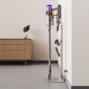 เครื่องยึดด้านหลังสำหรับเครื่องดูดฝูน Dyson โลหะ ใช้ในการจัดเก็บอุปกรณ์ Dyson ที่ยืดหยุ่นฟรีสำหรับเครื่องดูดฝูน Dyson สถานีชาร์จเครื่องดูดฝูนที่เข้ากันได้กับเครื่องดูดฝูน Dyson และ Xiaomi