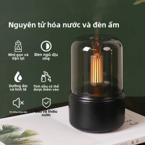 KINSCOTER Mini Di Động Hương Thơm Khuếch Tán USB Máy Tạo Độ Ẩm Không Khí Tinh Dầu Đèn Ngủ Sương Lạnh Máy Làm Máy Phun Sương Cho Gia Đình Tặng