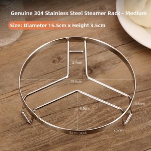 Food Grade 304 Stainless Steel Steam Rack