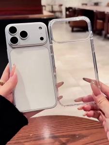 Ốp Điện Thoại Trong Suốt Mềm Mại Chống Xước Chống Sốc Có Thể Giặt Được Dành Cho iPhone 17/16/15/14/13/12/11 Pro/XR/XS Max/17 Air/Mini/7/8/Plus/6/5 SE