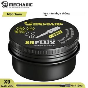 Mechanic | Hàn Thiếc Không Chì MECHANIC X9 Chất Trợ Hàn Rosin Thân Thiện Với Môi Trường Dùng Cho Sửa Chữa Điện Thoại PCB Hàn Một Chạm.
