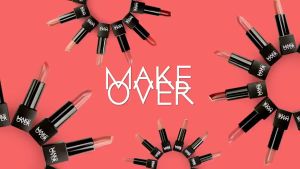 Make Over Color Hypnose Creamy Lipmatte - Makeup Lipstick Tahan Lama Base Ombre Nude