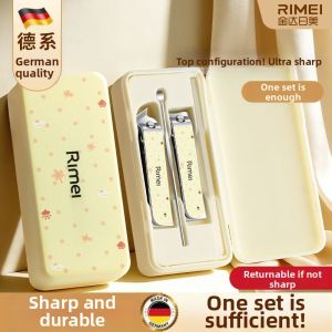 RIMEI | Portable Stainless Steel Multi-use Nail Clippers Set
