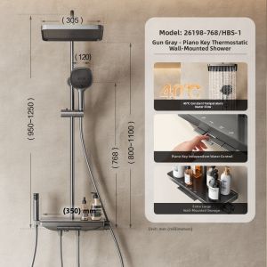 JOMOO | Anti-Scaling Smart Thermostatic Shower Set