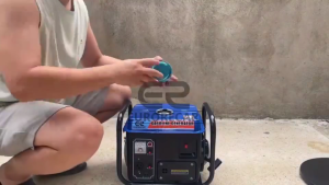 Portable Gasoline Generator 2 Stroke 220v HouseholdHome Outdoor Small Generator 950w 60HZ Ultra Qule