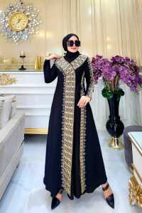 GAMIS ABAYA TURKEY BORDIR MELANIE