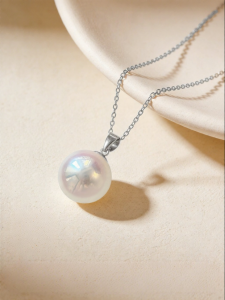 YISHU | Luxury Unique Pearlescent Choker Necklace