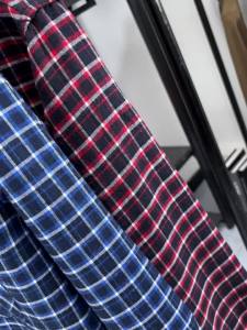2026 Autumn New Mens Printed Striped Long Sleeved Shirt Casual Fashion Versatile Mens Top