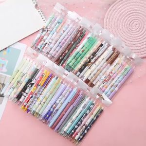 Creative cartoon cute press neutral pen Student Black high appearance level water-based pen Press Carbon Pen ins style