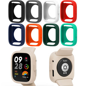 Soft Silicone Colorful Protector Case Cover For xiaomi redmi watch3 smart watch Shell Protector redmi watch 3