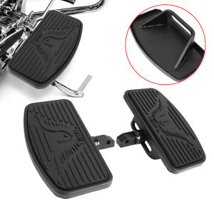 2PCS Adjustable Motorcycle Rear Passenger Floorboard Mount-Style Foot Rest Floorboards For Honda VTX1300 VTX1800