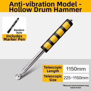 deli | Hollow Detection Hammer for Home Inspection