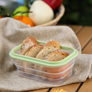 Portable Silicone Folding Lunch Box Food Grade Travel Children Baby Complementary Food Storage ness Preservation Snacks