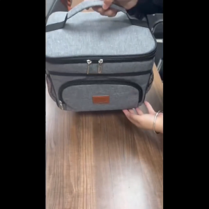 Portable Large Capacity Cooling Bag Outdoor Picnic Box Car Refrigerator Insulated Lunch Box Delivery Ice Pack Camping Trave