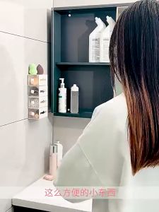 Kotak Laci Mini Penyimpanan Benda Kecil Dengan Pembukaan Dua Sisi Style Jepang