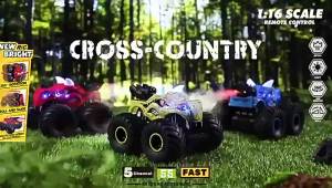 Penghantaran dari China [2025] Kereta Kawalan Jauh Dinosaur Retak Semburan Kereta Lagak ngeri Basikal ung Mendaki Kereta Luar Jalan Lampu Pacuan Empat Roda rc cars3.8