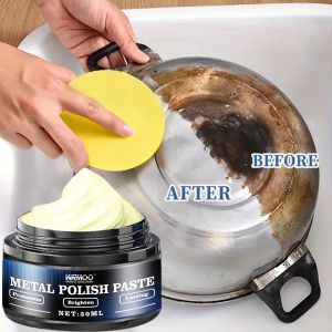 Multifunctional Metal Polishing Paste - Multi-Purpose Metal Renovation Cream/Chrome Repair and Polishing Compound