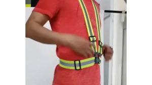 High Reflective Adjustable Safety Belt Safety Vest Safety Strap Shoulder Strap Baju Keselamatan