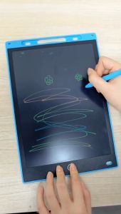 Ultra Thin 8.5/12/16 Inch LCD Writing Tablet Smart Notebook One Button Erase with Pen Drawing Pad LCD Electronic Writing Board Handwriting Tablet Pads Board for Kids Gift