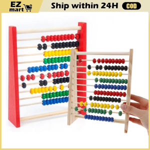 Kids Wooden Beads Abacus Toy Count Frame Teaching Aid Math Educational Toy Counting Children S Educational Journey In Math Early Learning Educational Toy