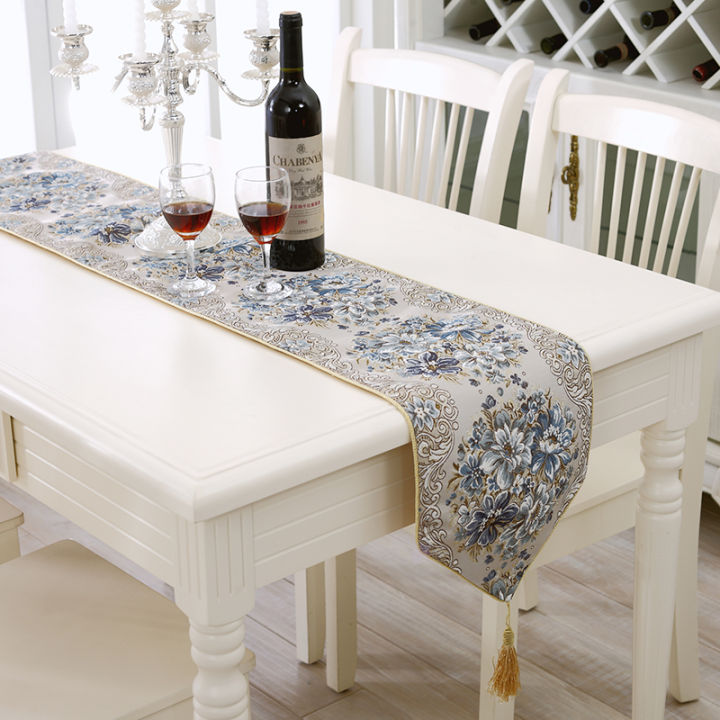JURHOO Fashion Table Runner European Style American Table Cloth Quality