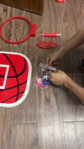 Childrens Basketball Hoop Adjustable Big Basketball Hoop Toy Exquisite Packaging for Kids Gift