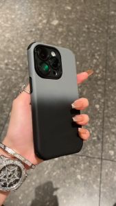 Premium Matte Two Gradient Colorful With Anticrack Protection – Hardcase / Case Hp Untuk Iphon* X Xs Xr 11 12 13 14 15 16 Plus Pro Max Casing Full Cover Anti Drop Pelindung Handphone RCI561