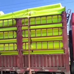 Reflective Vest with Printed Text Multi-Pocket Construction Fluorescent Safety Cycling Vest Tail Tail Site Garden Customization LOGO