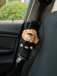 Bee Puppy Car Safety Belt Shoulder Protector Cover Auto Interior Decoration Accessories Anti-strangulation Car Parts