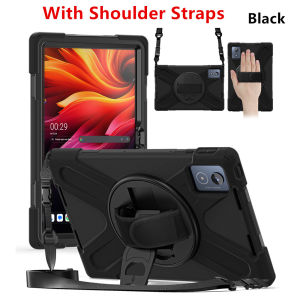 LFOIQN Heavy Duty Shockproof Case For Lenovo Tab K11 Plus 11.45 Inch 2024 TB352FU TB352XU Tablet Kids Silicon Armor Cover Case
