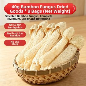 WENXIANGZAN | Top Quality Short Skirt Bamboo Fungus Sulfur-Free Dried