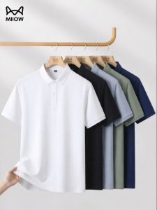 MiiOW | Business Turn-Down Collar Casual Polo Shirt