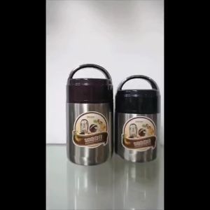 800ML 304 Stainless Steel Vacuum Barrel Soup Barrel Stew Porridge Bento Lunch Box/ 不锈钢真空保温饭盒