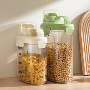 Large Capacity Kitchen Storage Box Sealed Grain Container Moisture Proof Bug Proof Rice Tub for Home Use Food Grade PP