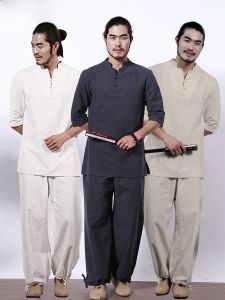 ชุดโยคะชาย ชุดฤดูร้อน ผ้าลินิน ชุดกีฬา ชุดฝึกสมาธิ ชุดกีฬา ชุดพักผ่อนสบายๆ ชุดกีฬาสำหรับผู้ชาย ชุดโยคะ ชุดสากล