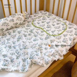 ZHISHAN | Baby Crib Sheet Pure Cotton Twill Knit