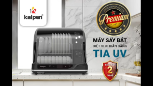 Máy sấy bát 58L diệt khuẩn UV Kalpen DD99 hàng chính hãng