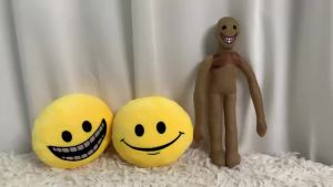 New VERITY Game Peripheral Plush Toy Verity Yellow Ball Yellow Smile Plush Toy Horror Game Doll For Kids Game Fans Birthday Gift